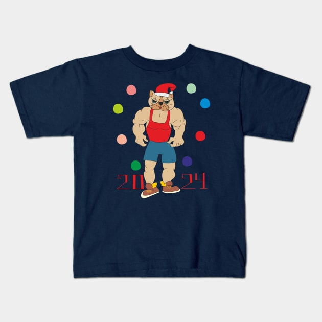 Athlete Kids T-Shirt by Alekvik